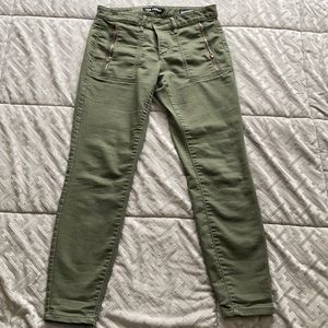 Army green pants